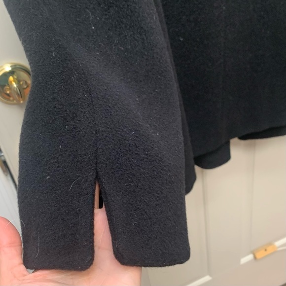 Classic Hilary Radley Wool/Alpaca Blend Jacket with Oversize Collar - Picture 6 of 9